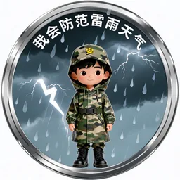 我会防范雷雨天气
